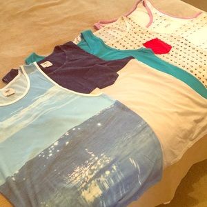 Bundle of Large Vans Wesc Summer Tank Tops